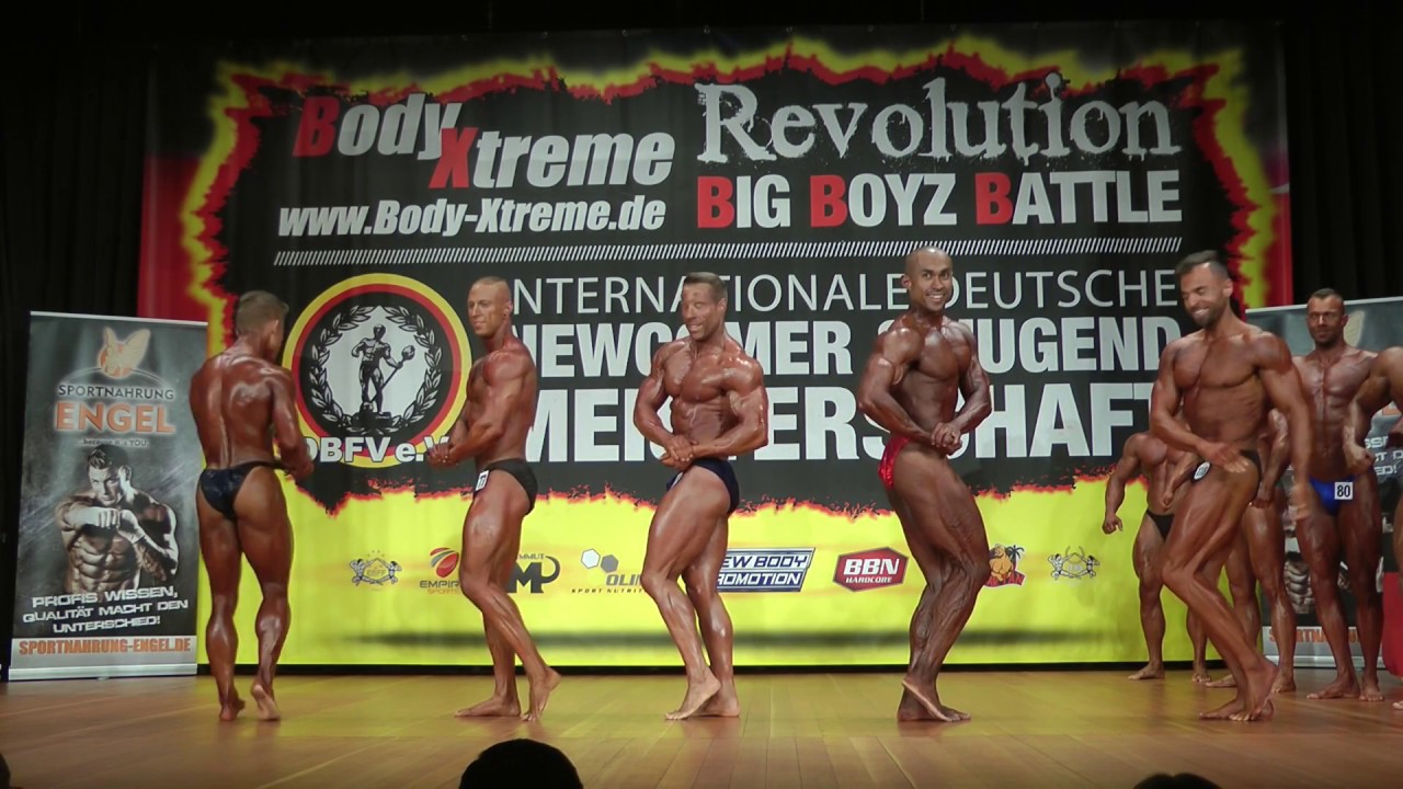 MÄNNER BODYBUILDING I BIS 80 KG Vorwahl | Int. Deutsche Newcomer Meisterschaft 2018