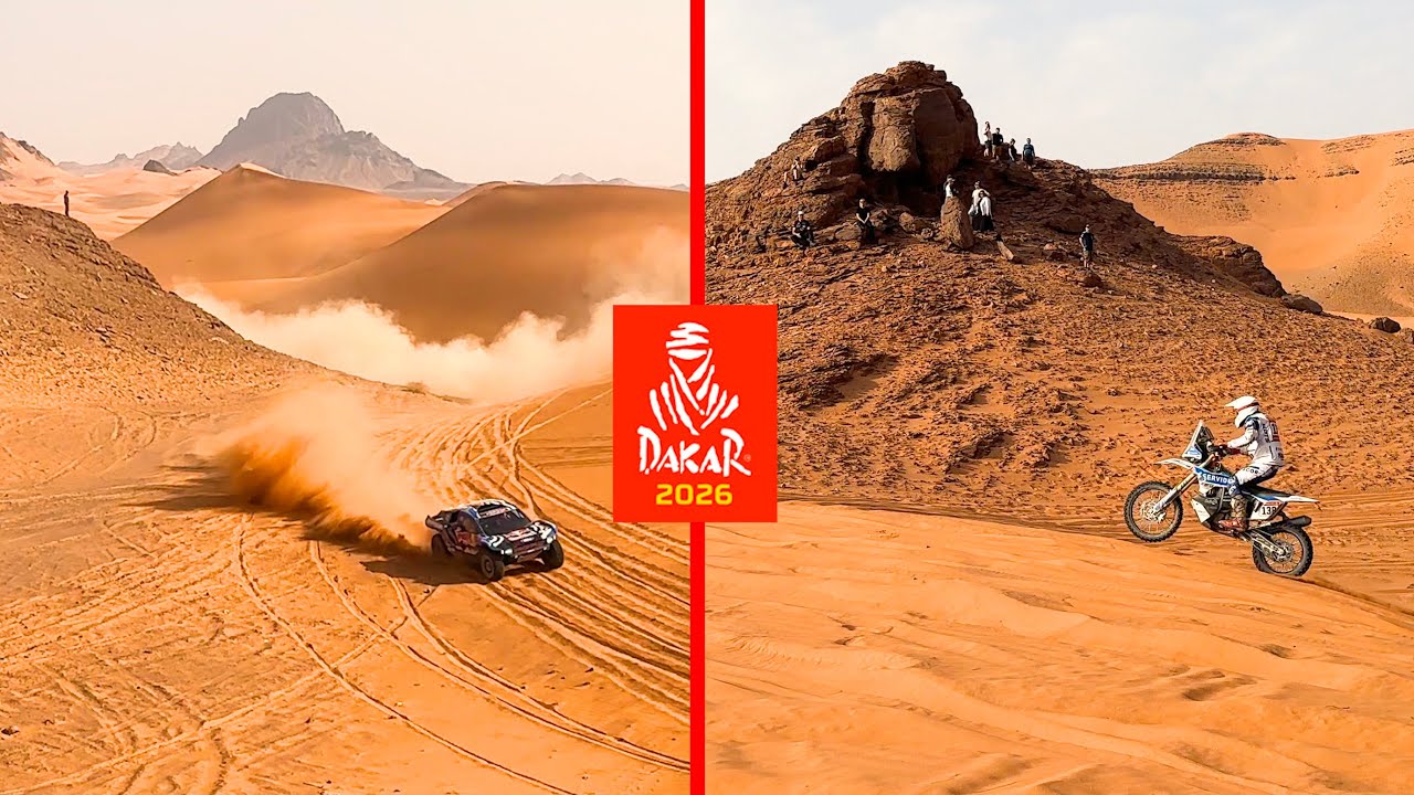 La ETAPA desde DENTRO! DAKAR 2026 (coches y motos!) Cap&iacute;tulo 5