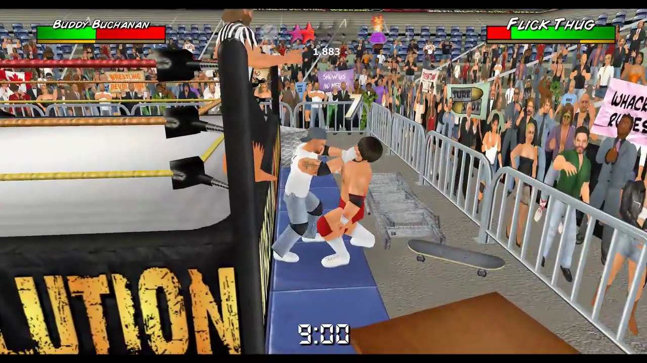 TACKageddon - Wrestling Empire Booking - Wrestling Revolution PPV 1