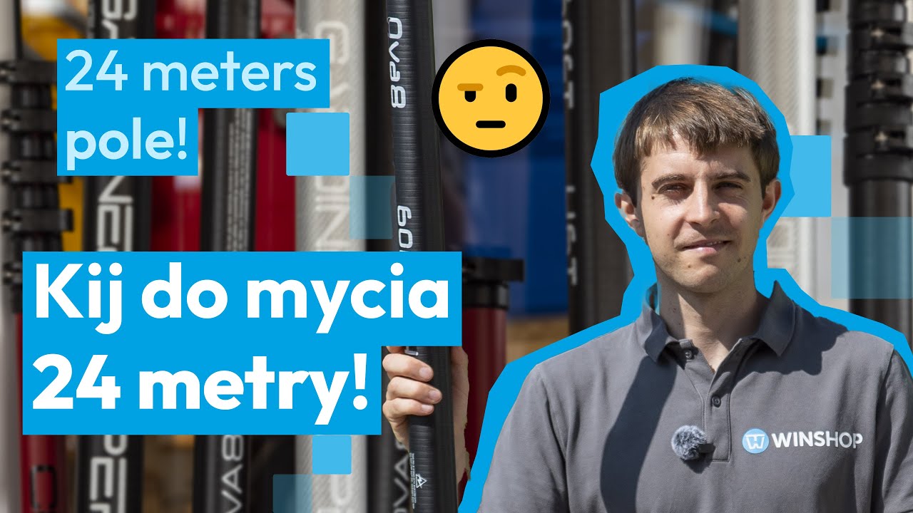 Jak wybrać kij do mycia okien i elewacji wodą demineralizowaną? Technologia Water Fed