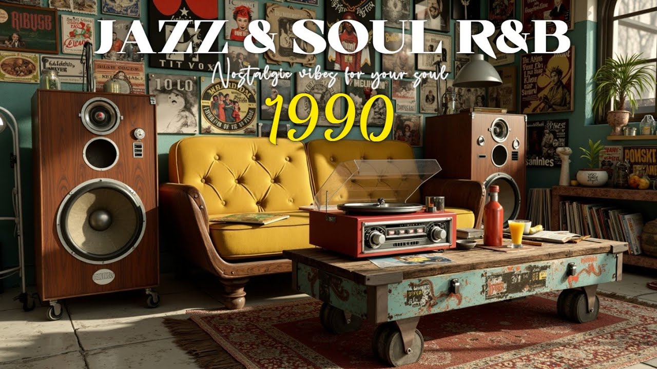 Smooth Jazz 90s & Soulful R&B Vibes | Relaxing Retro Jazz Lounge Mix