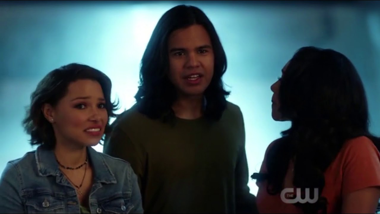 The Flash 5x03 German Wells