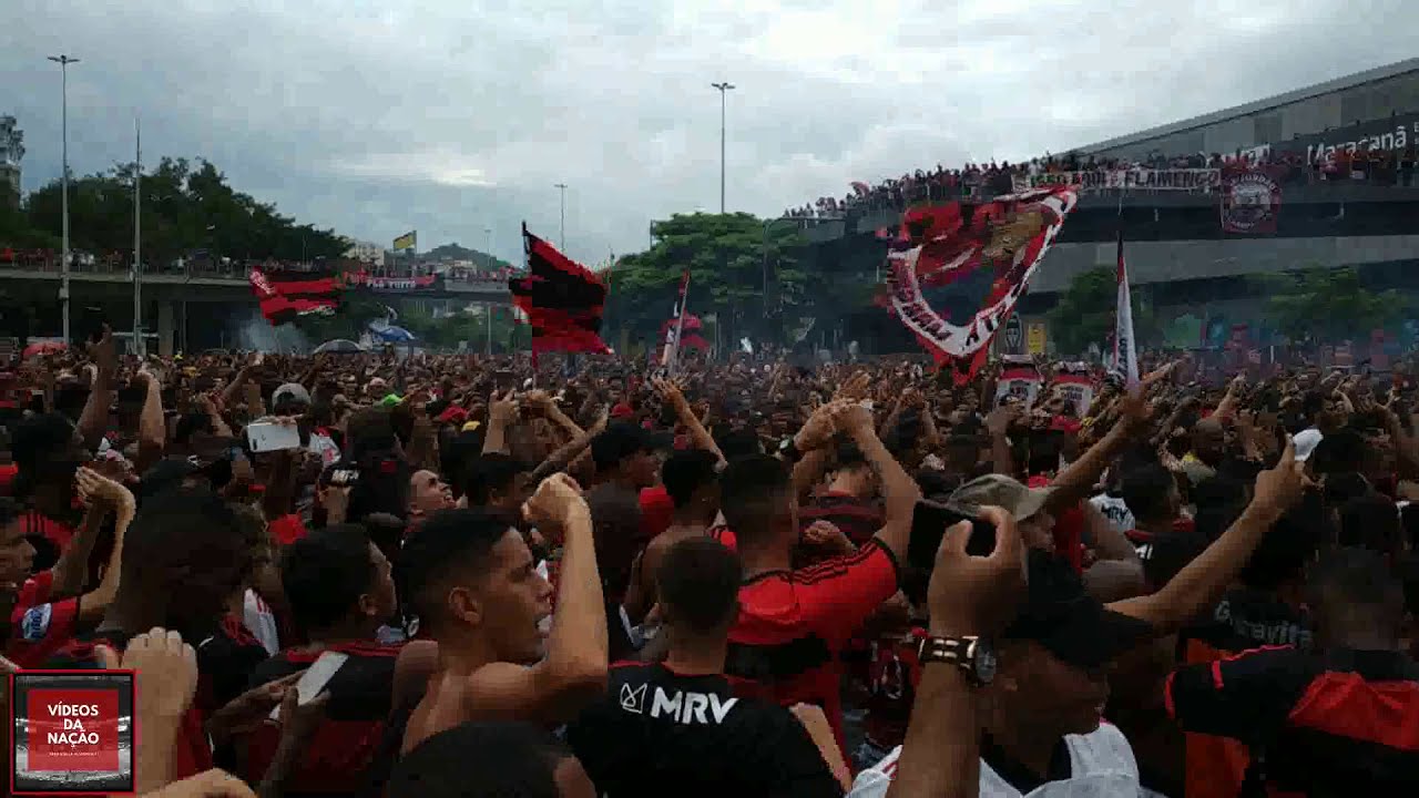 Rua Rubro Negra - Torcida do Flamengo no Maracanã - Flamengo 2x1 Internacional - Brasileiro 2020