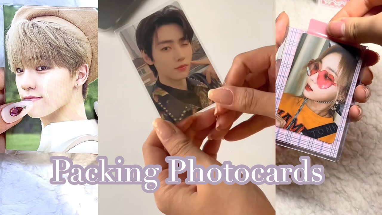 🌸🌷 Packing Kpop Photocards #33  [ ASMR ] ✨| tiktok compilation |
