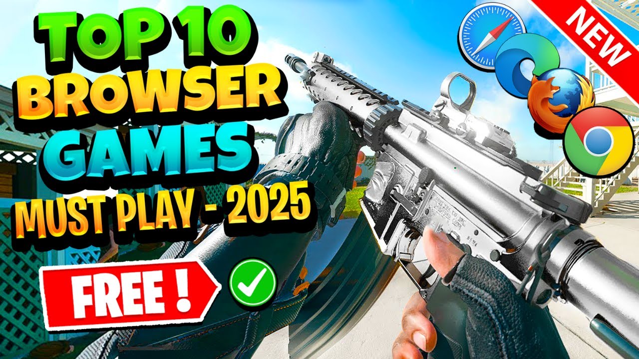 10 FREE Browser Games You NEED to Try in 2025! -  No Download Needed!