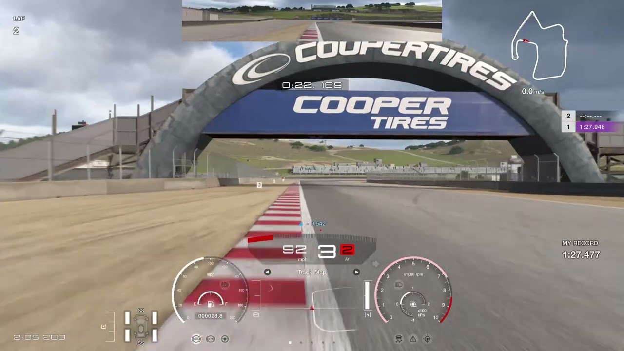 Gran Turismo 7 - Lap Time Challenge - Laguna Seca (Honda Sports Vision Gran Turismo) (Silver)