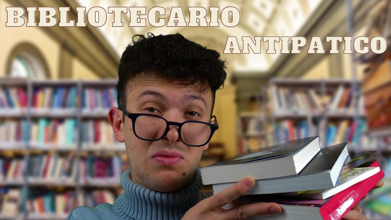 Bibliotecario ANTIPATICO ti Aiuta in Biblioteca | ASMR ROLEPLAY