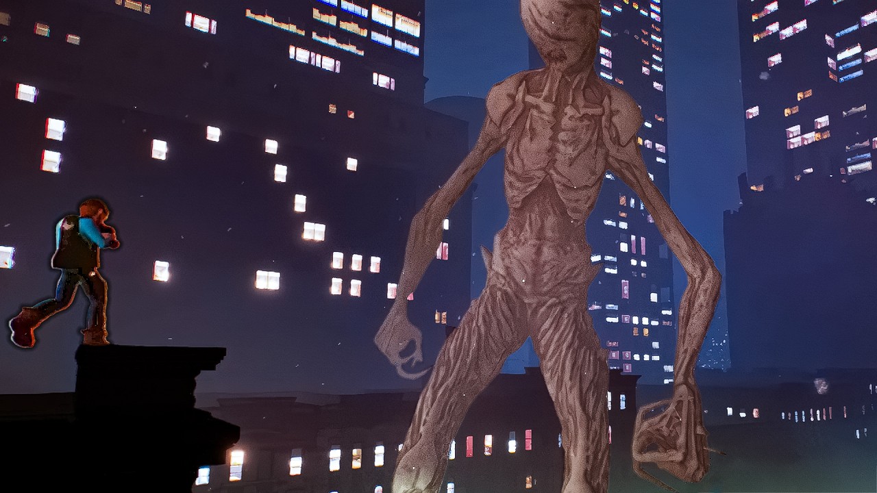 A Gigantic Slender Man Is Causing Apocalyptic Destruction To These Cities
