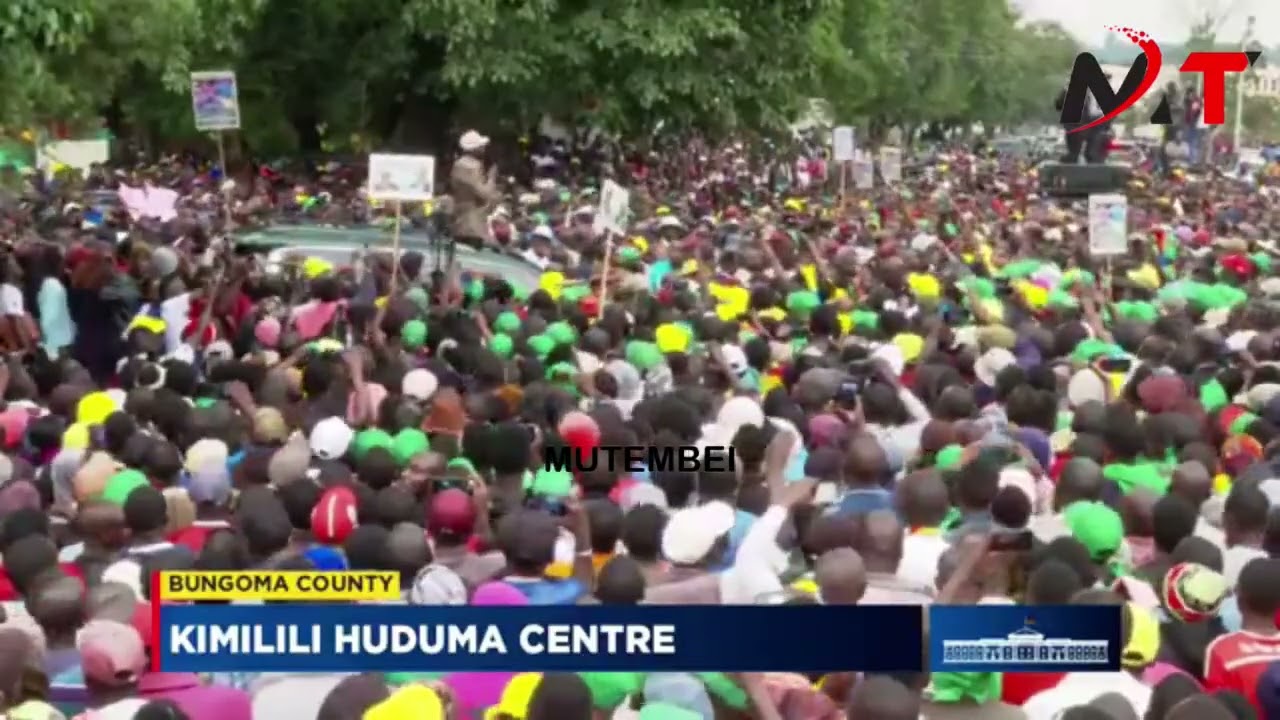 RUTO TO POLICE: “WEWE ASKARI, WACHANA NA WATU WAMEKUJA KUNIONA!” Crowd SHOCKED