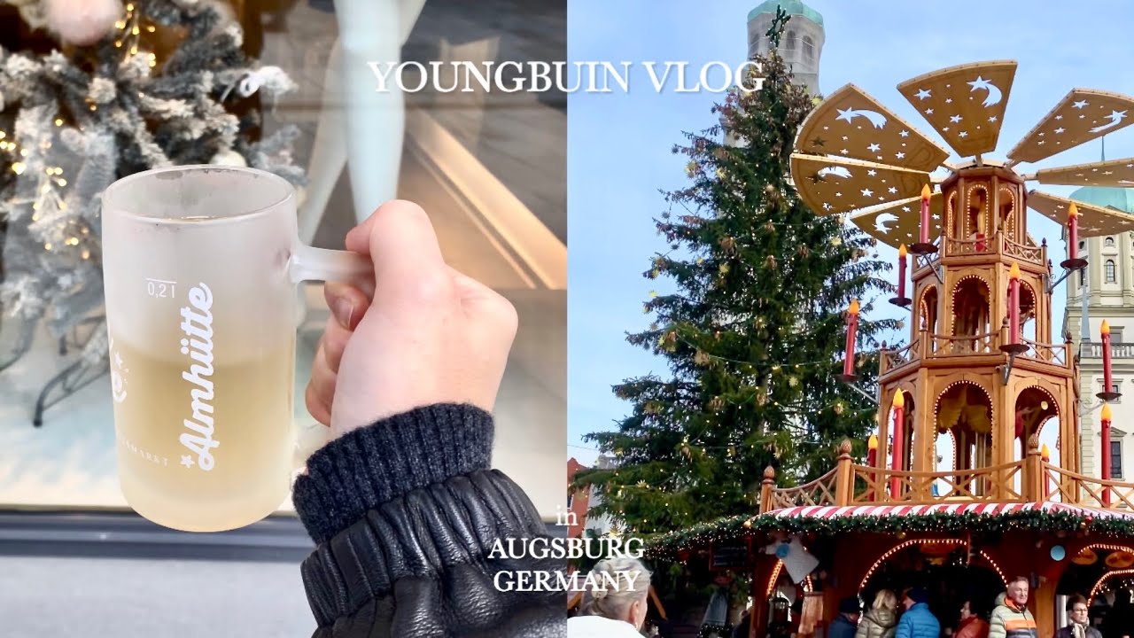 🇩🇪 Youngbuin Vlog | 드디어 열린 크리스마스마켓🎄근처 호수에도 놀러가고, 집 주변 산책하고 카드도 사고 연말 모임도 하고, 따뜻한 글뤼바인 마시며 준비하는 겨울❄️🍷