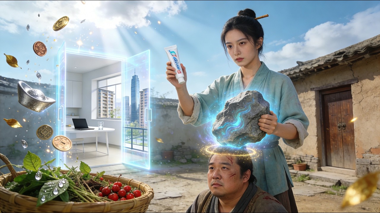 現代醫師莫小小被二兩銀子賣作傻子的妻，誰知隨身醜石頭一開，直接連通現代公寓，帶傻子夫君逆天改命，還等來了十里紅妝。