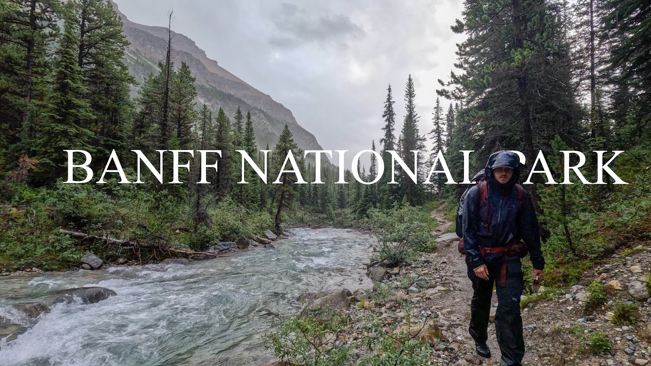 Solo Backpacking in HUGE Thunderstorm | Banff National Park