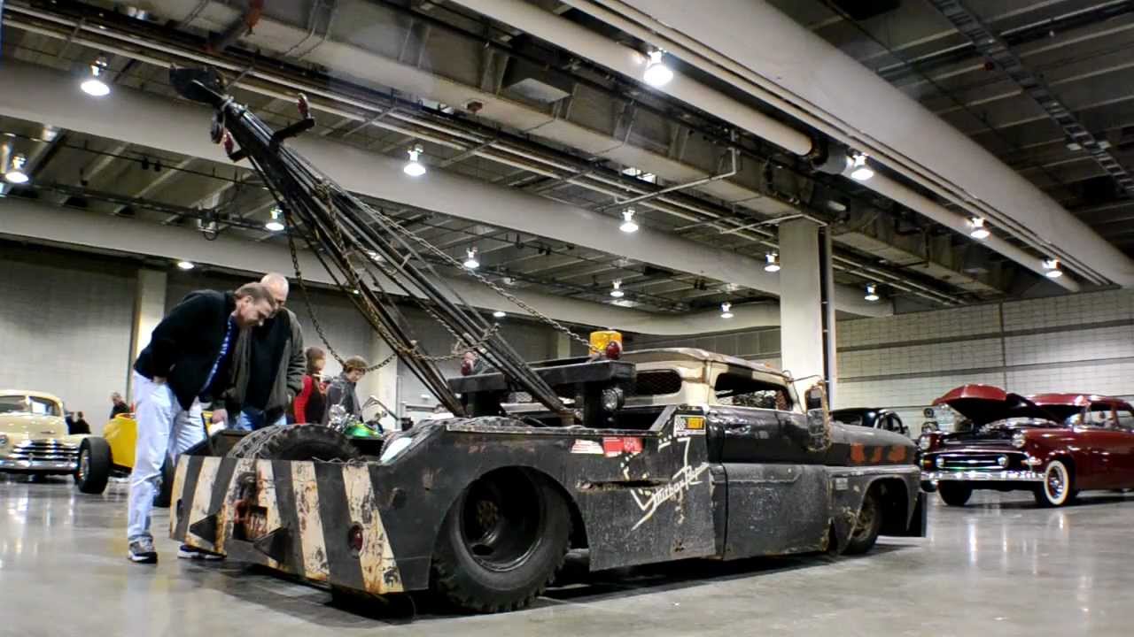 Rat Rod Tow Truck (Wrecked Wrecker)