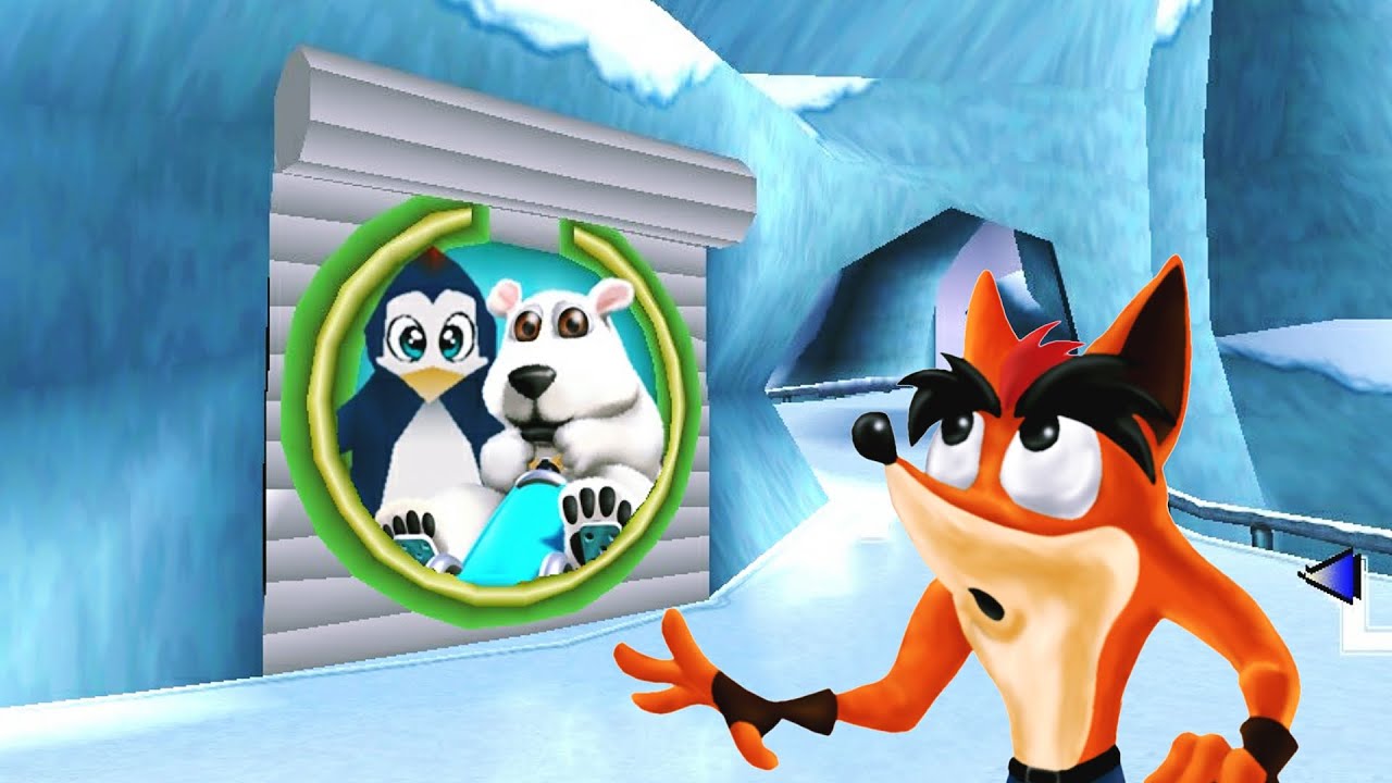 (CTR Original/1999) CTR for illusion - Custom Glacier Park Challenges (with Ice ground cheat)