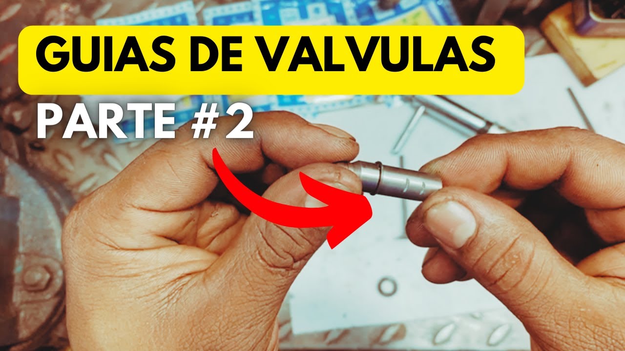 COMO CAMBIAR LAS GUIAS DE VALVULAS - #2 (cuando las VALVULAS no entran)