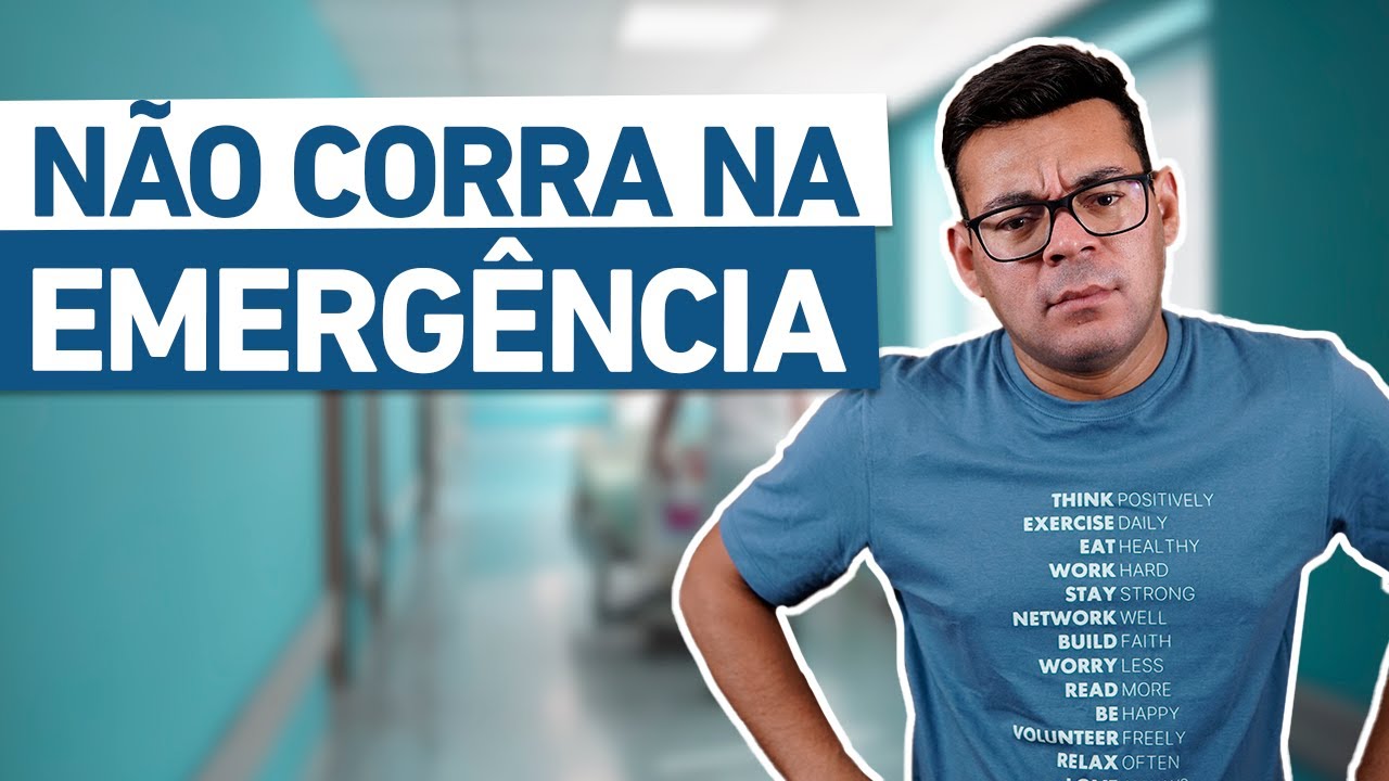 Voc&ecirc; CORRE na EMERG&Ecirc;NCIA?