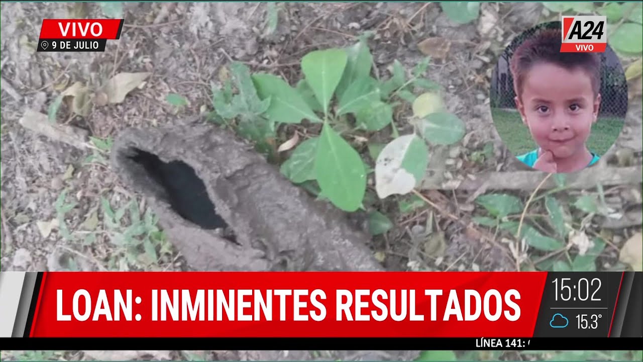 🔴 Caso Loan: realizan nuevos rastrillajes con un dron a partir de una nueva pista