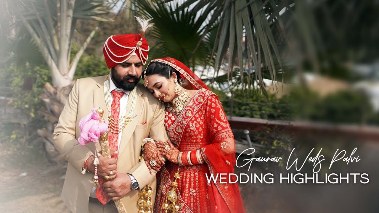 Best Wedding Highlights 2024 II Gaurav Weds Palvi II Balluana Fazilka  II Satnam Singh Photography