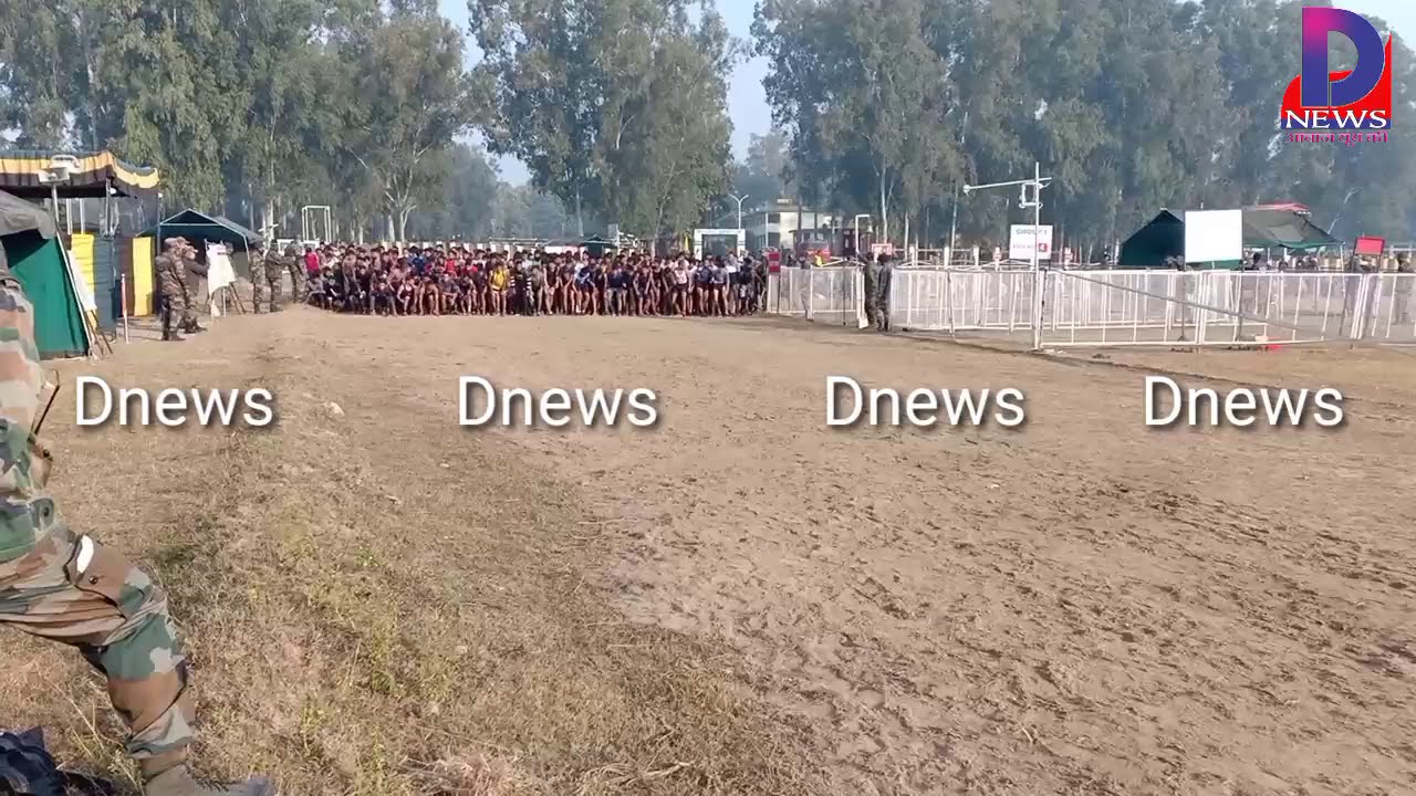 कोटद्वार सेना भर्ती 2020, एक बैच में कितने लड़के हुए दौड़ में पास