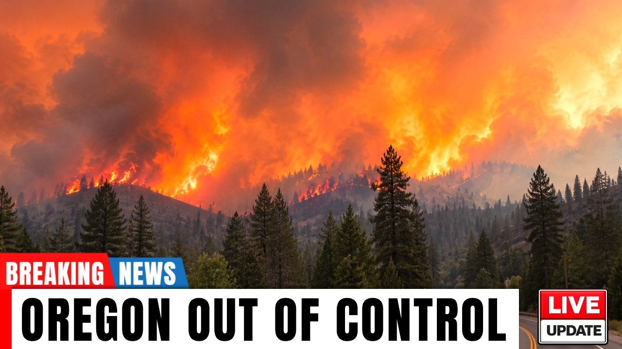 🚨 BREAKING: Oregon Wildfires Shatter All-Time Record | 1.7 Million Acres Burned