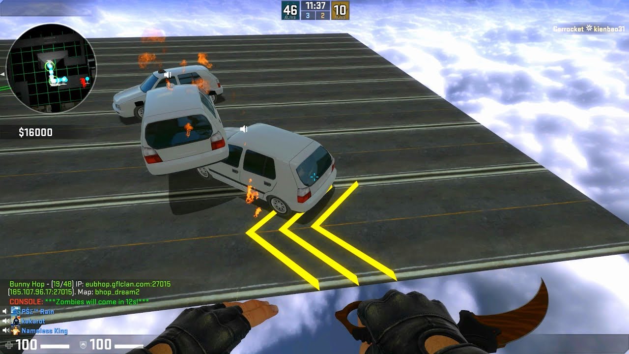 CS:GO - Race - Zombie Escape - ze_roof_adventure_v6 - GFLClan