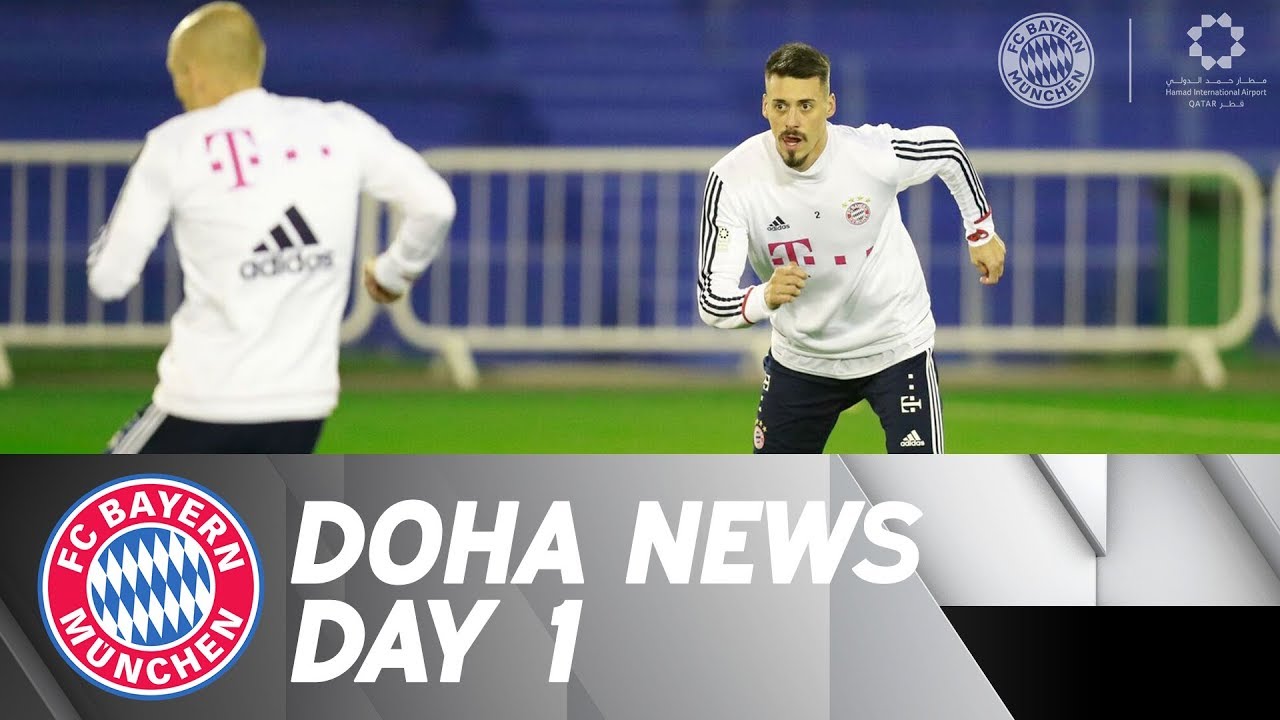 First FC Bayern Training in Doha - with Sandro Wagner | DOHA DAY 1