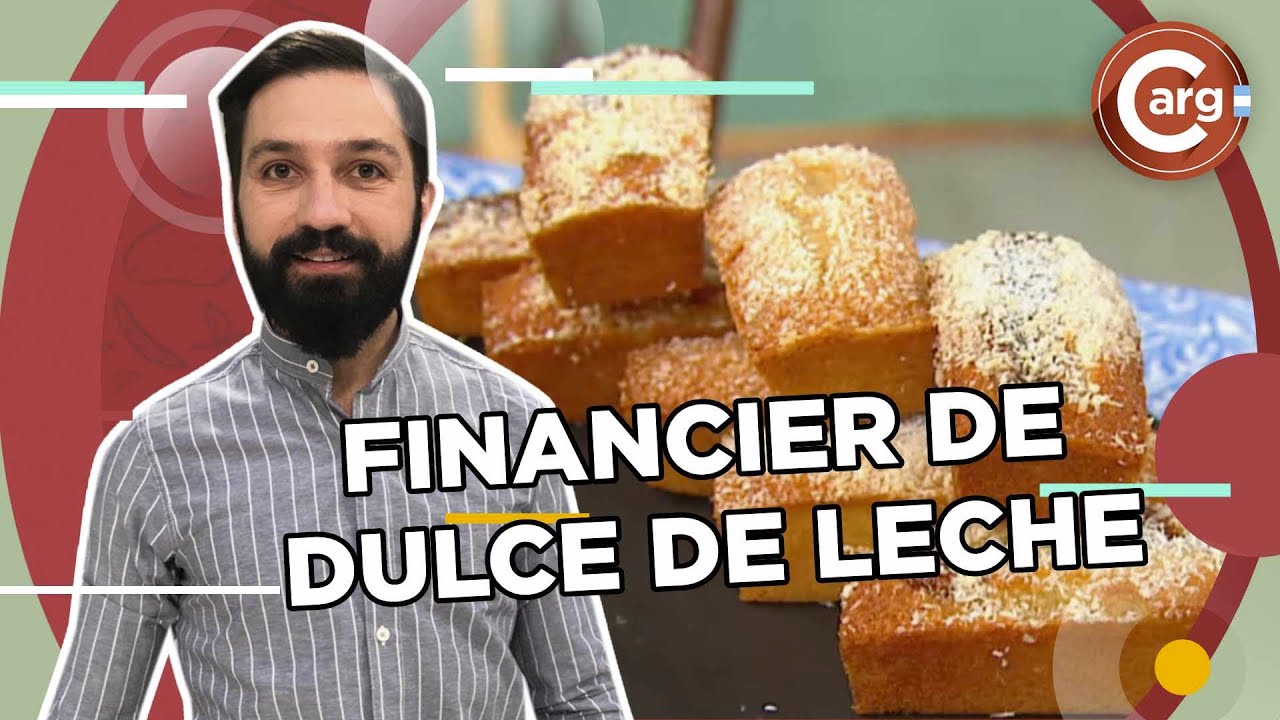 FINANCIER DE DULCE DE LECHE - MERIENDA DE PASCUA