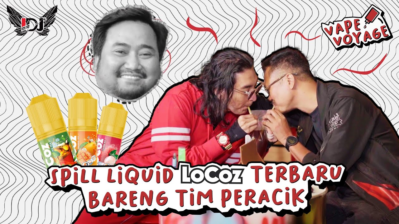 ES TEH WARUNG SEBELAH JADI LIQUID! (PRA LAUNCHING LOCOZ RASA BARU) | VAPE VOYAGE