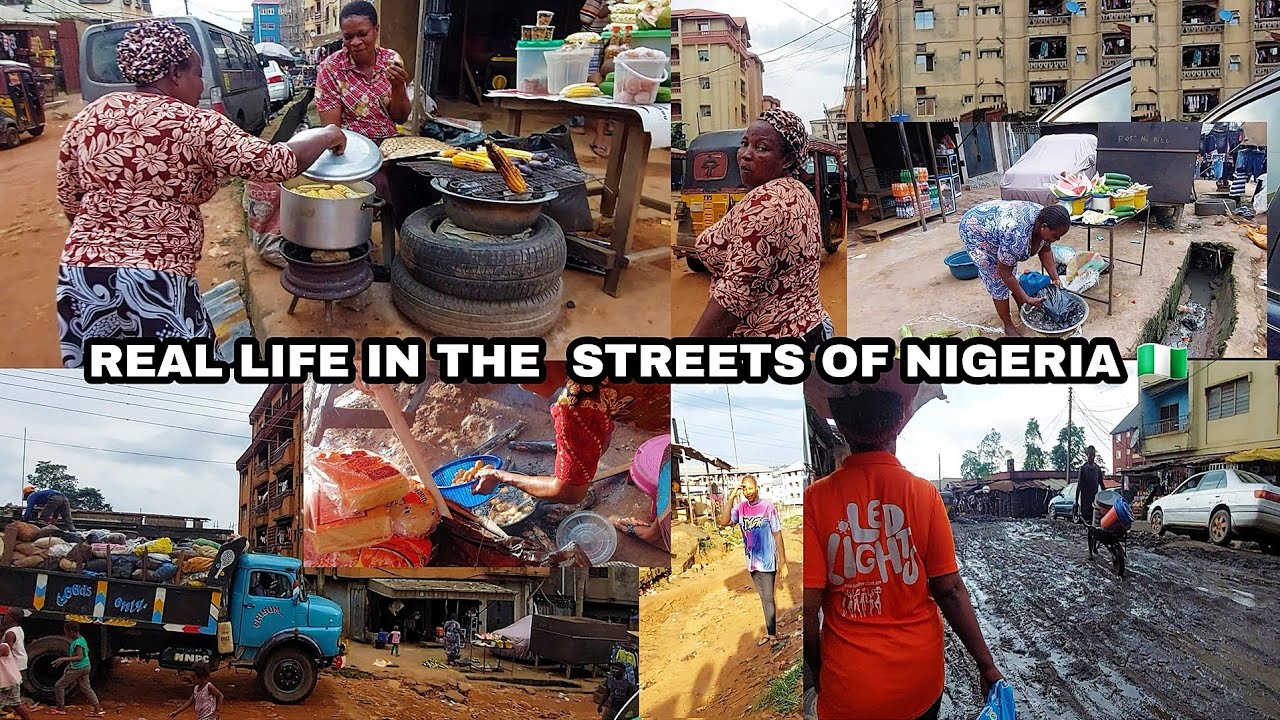 WHAT HAPPENS IN THE STREETS OF NIGERIA 🇳🇬  STREET FOODS IN ONITSHA NIGERIA | Danica Kosy