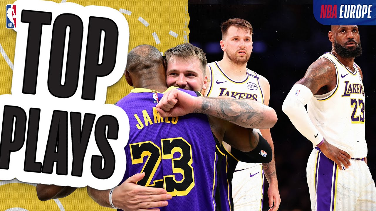 LeBron James & Luka Doncic Assisting Each Other for 14 Minutes Straight! 🔥