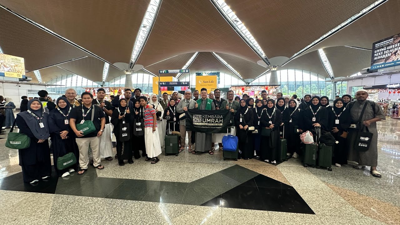 BERMULANYA PENERBANGAN KU28 2026 - FULL HOUSE KALI NI JEMAAH USN 40 PAX PENUH