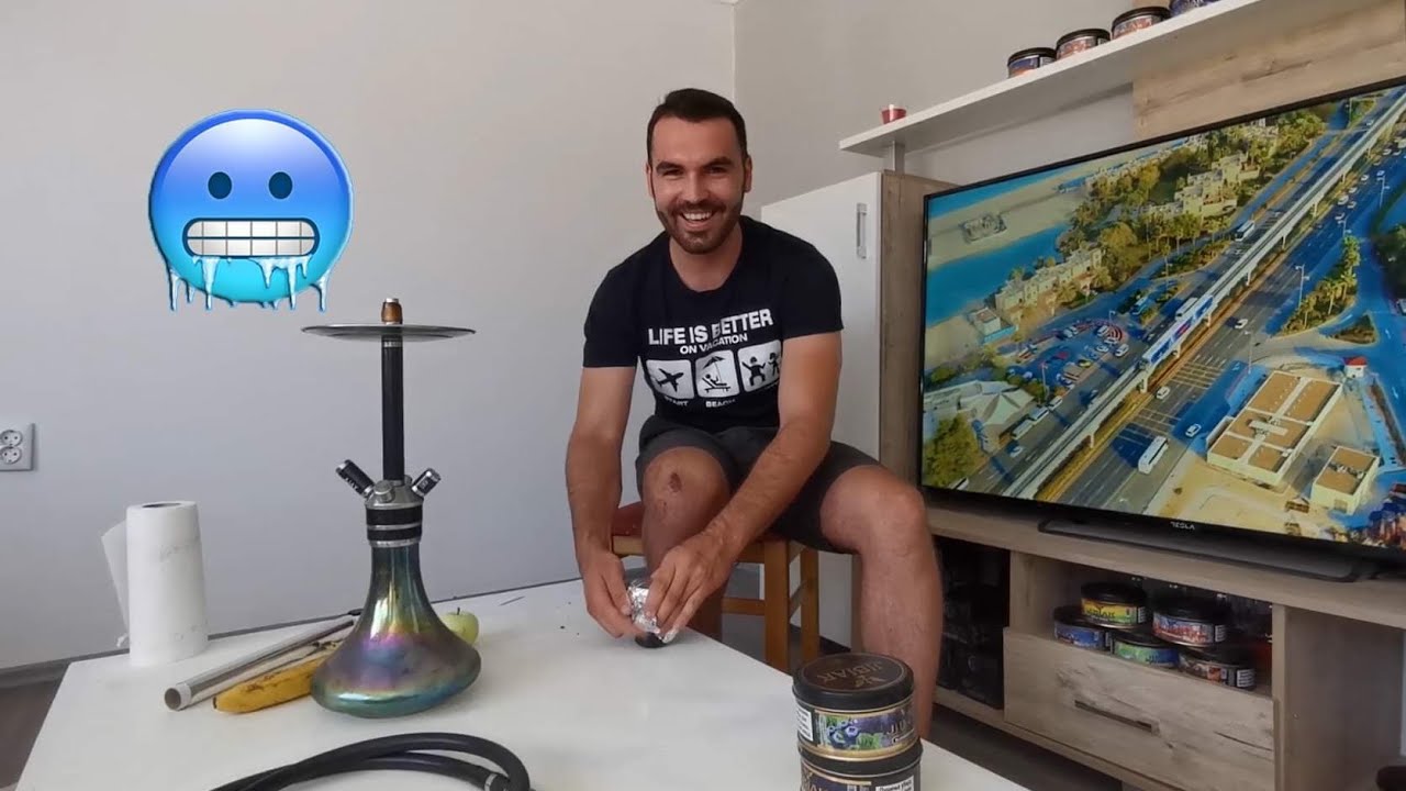 Nargila s ledom! Ice hookah