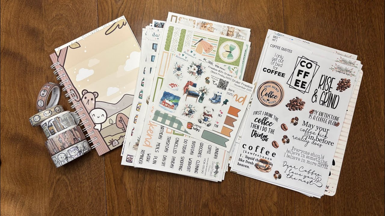 Day 26 Planmas - Haul from Perkys Paperie, SarieMae3, & TCMC