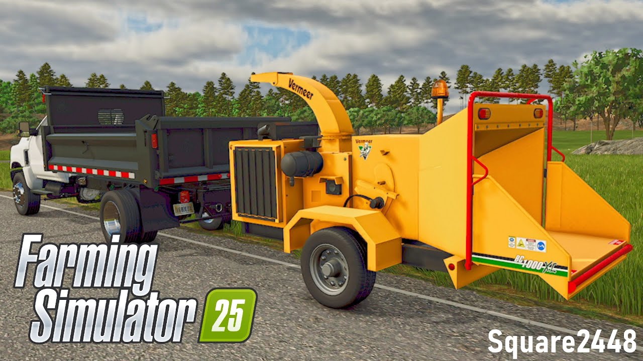Tree Falls On BRAND NEW Truck! | Xbox | FS25 Lawn & Landscape