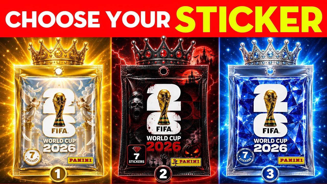 Выбери свой набор наклеек Panini к Чемпионату мира #2🏆 ЧЕМПИОНАТ МИРА ПО ФУТБОЛУ FIFA 2026 | ФУТБ...