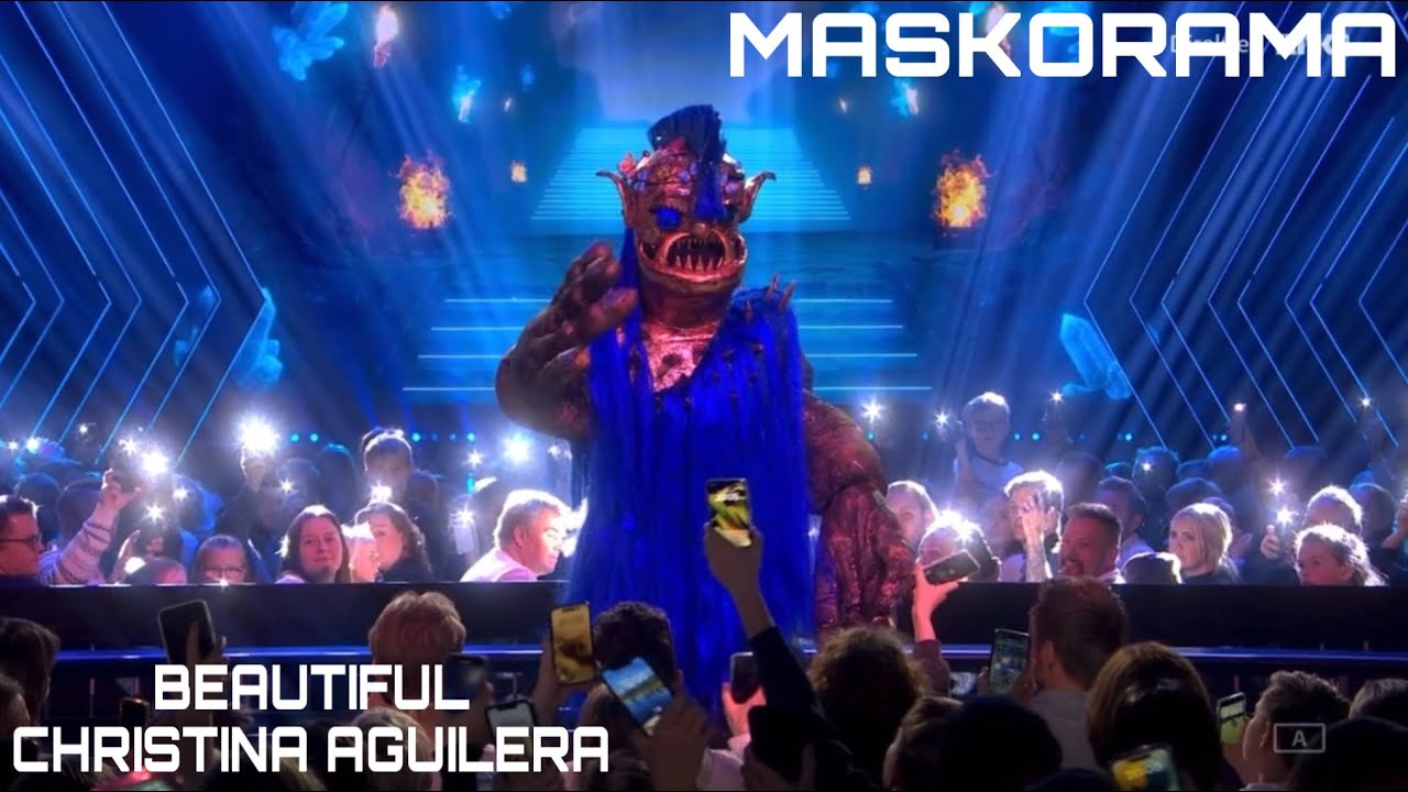 Orken sings &ldquo;Beautiful&rdquo; by Christina Aguilera | MASKORAMA SESONG 6 EPISODER 2