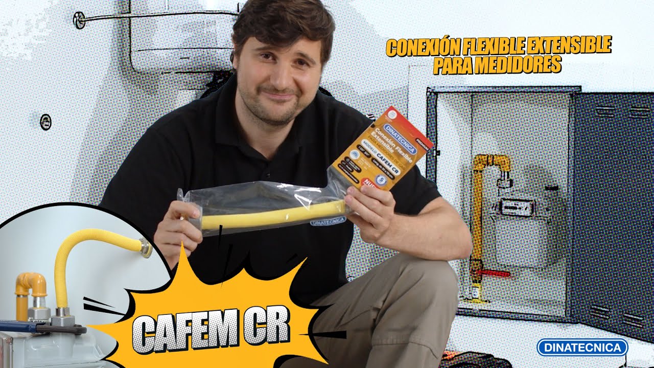 Flexible Extensible para Medidores de Gas - Instalación a Gas