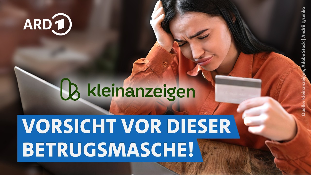 „Sicher bezahlen“ bei Ebay Kleinanzeigen: Wie Betrüger zuschlagen | Marktcheck SWR