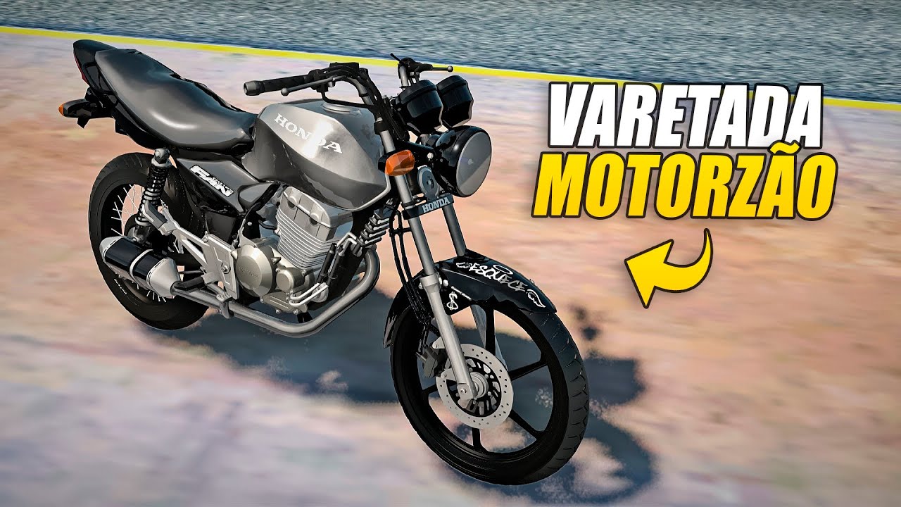 GTA SA VIDA REAL - 25 | ANDEI NA CG VARETADA COM MOTOR DE TWISTER 250 🔥