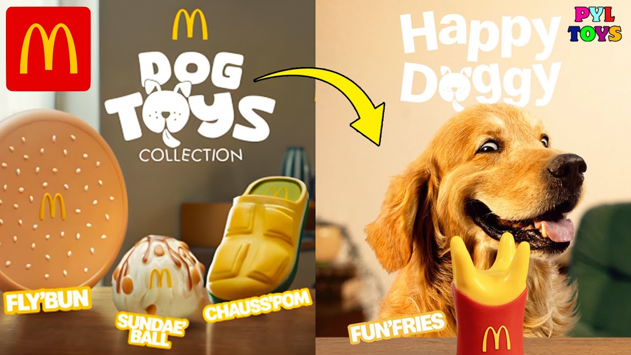 MCDONALDS lanzó una CAJITA FELIZ para PERROS