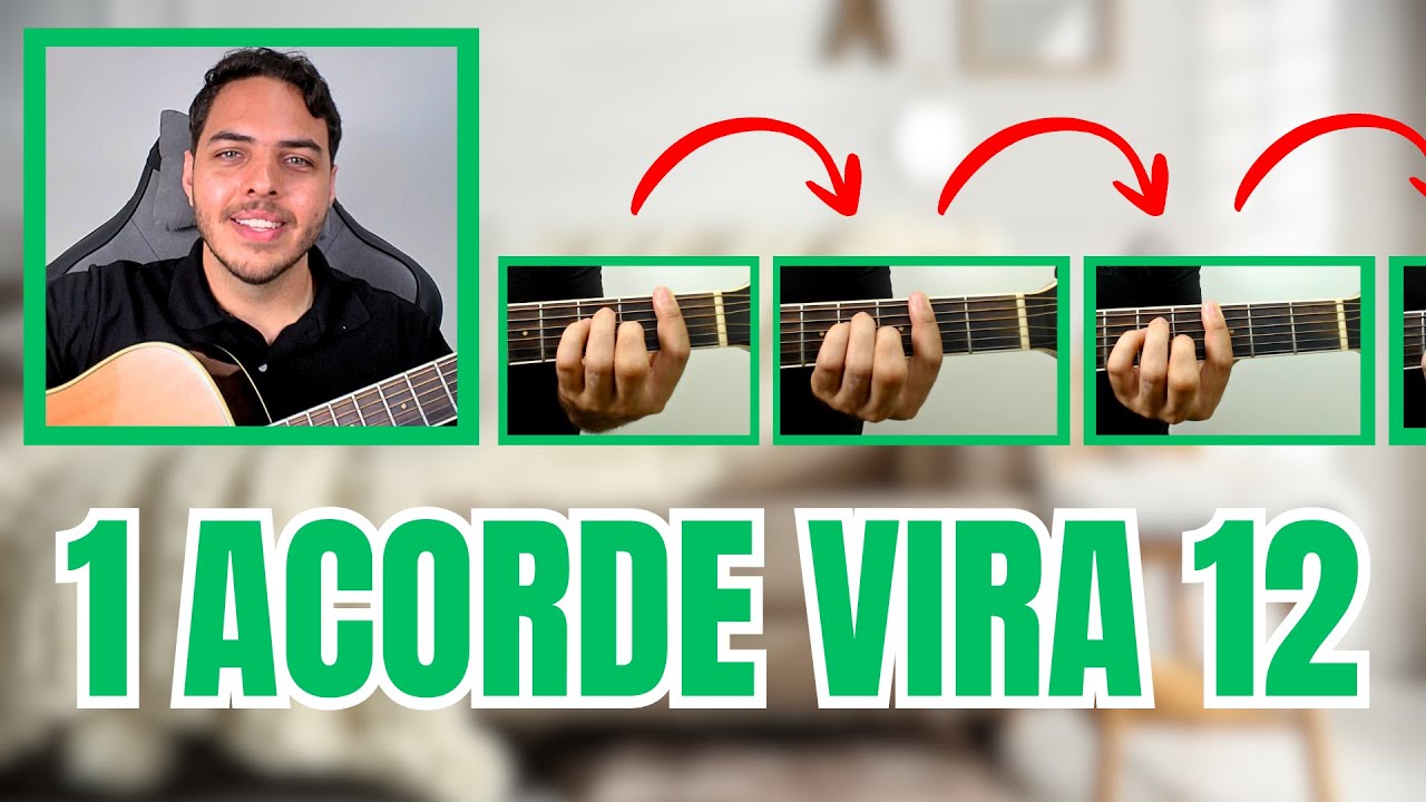 AULÃO: Aprenda os 24 Acordes Principais do Violão