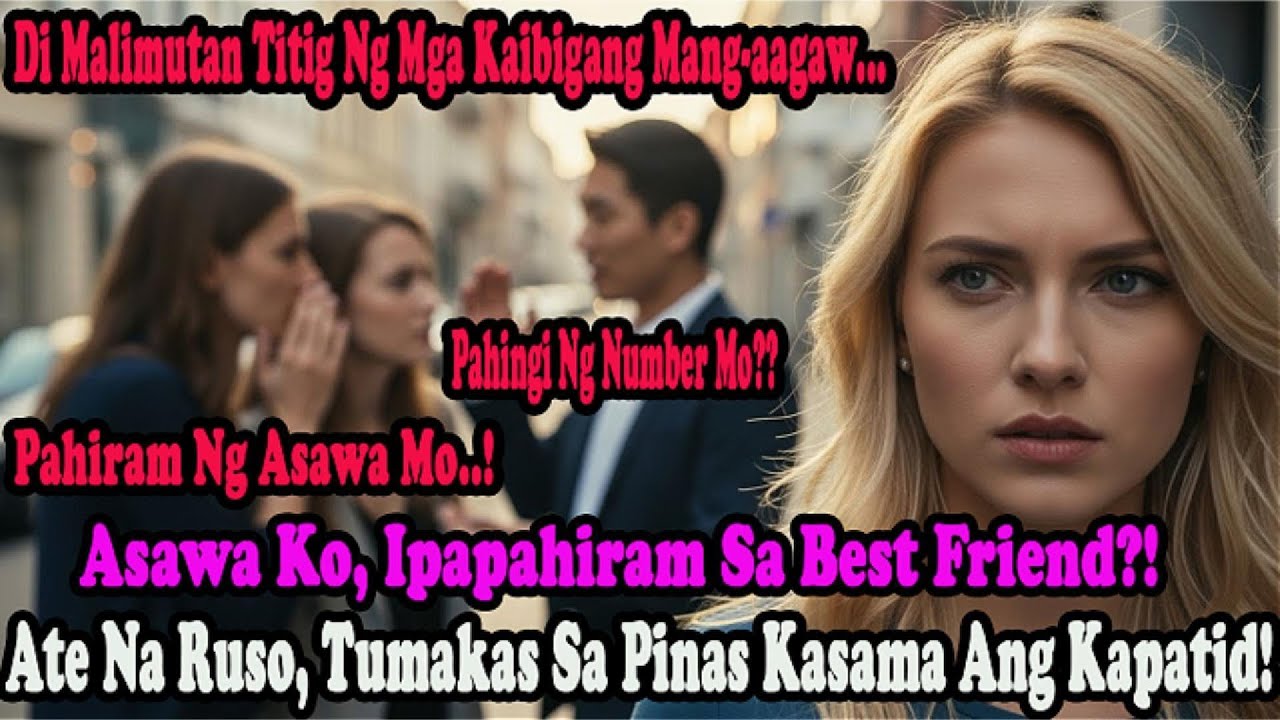 Aagawin Ko 'Yang Asawa Mong Pinoy!: Russian Na Misis, Humagulgol Nang Landiin Ang Mister.