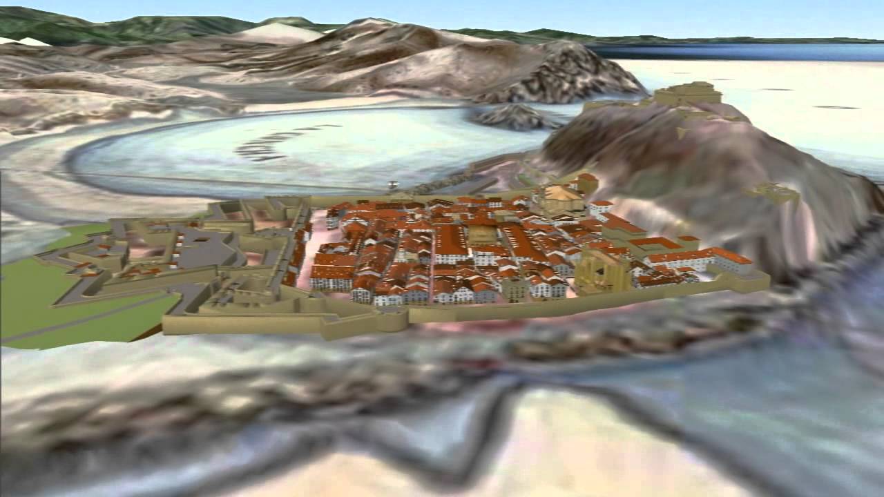 Google Earth. Donostia - San Sebastián. 31 de Agosto de 1813