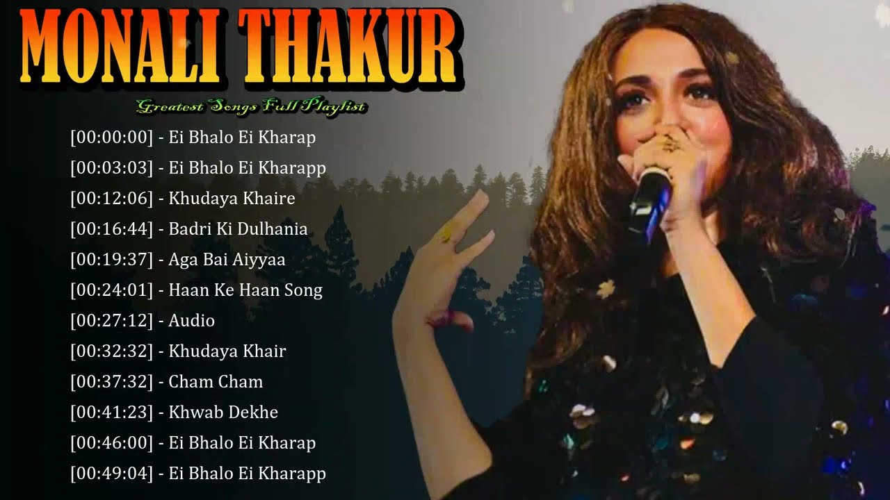 🕊️ Monali Thakur - Dreamlike romance lives on, where every note speaks softly to the heart 💫