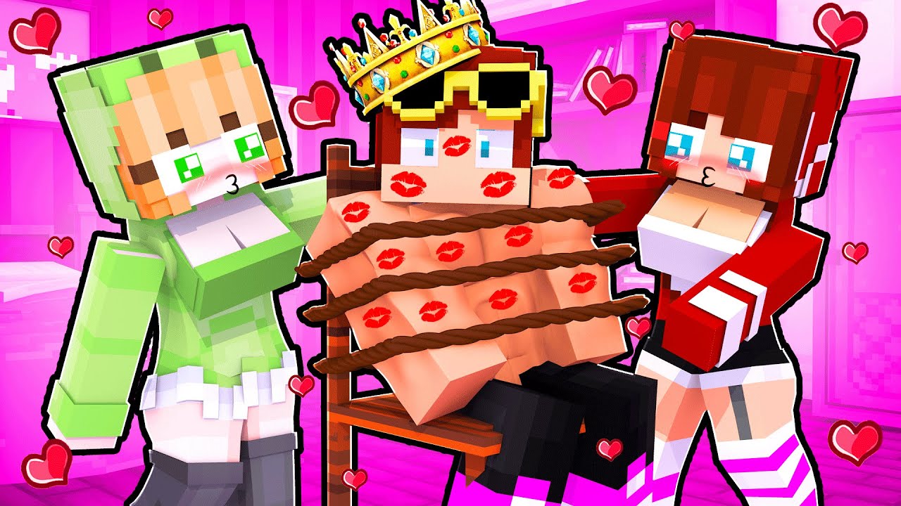 MAIZEN LOVE CURSE FLOOR IS LAVA Challenge : JJ and MIKEY vs JJ SISTER Minecraft Animation