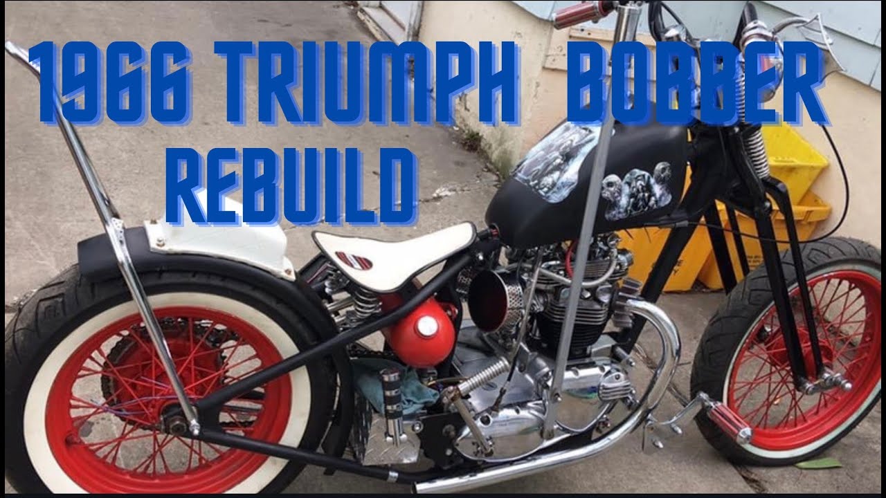 1966 Triumph 650 Bonneville Bobber Rebuild