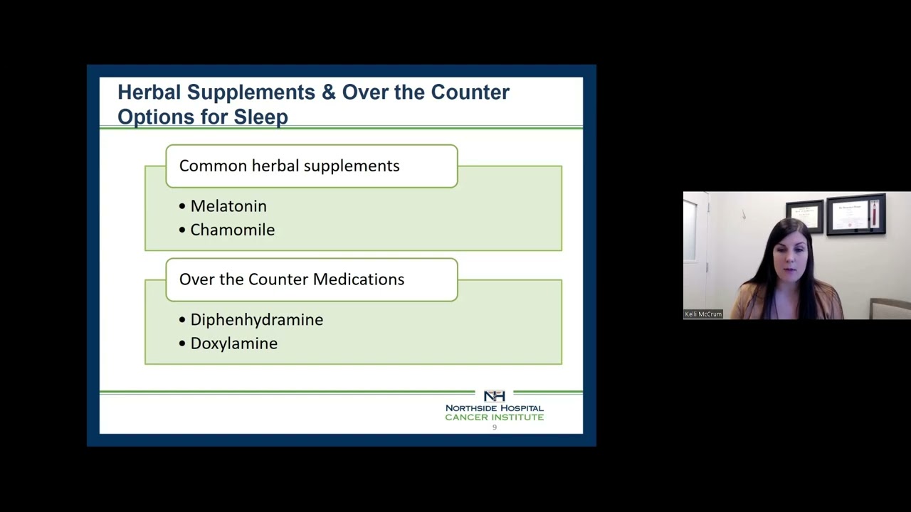 Tell Me More: Medications & Sleep
