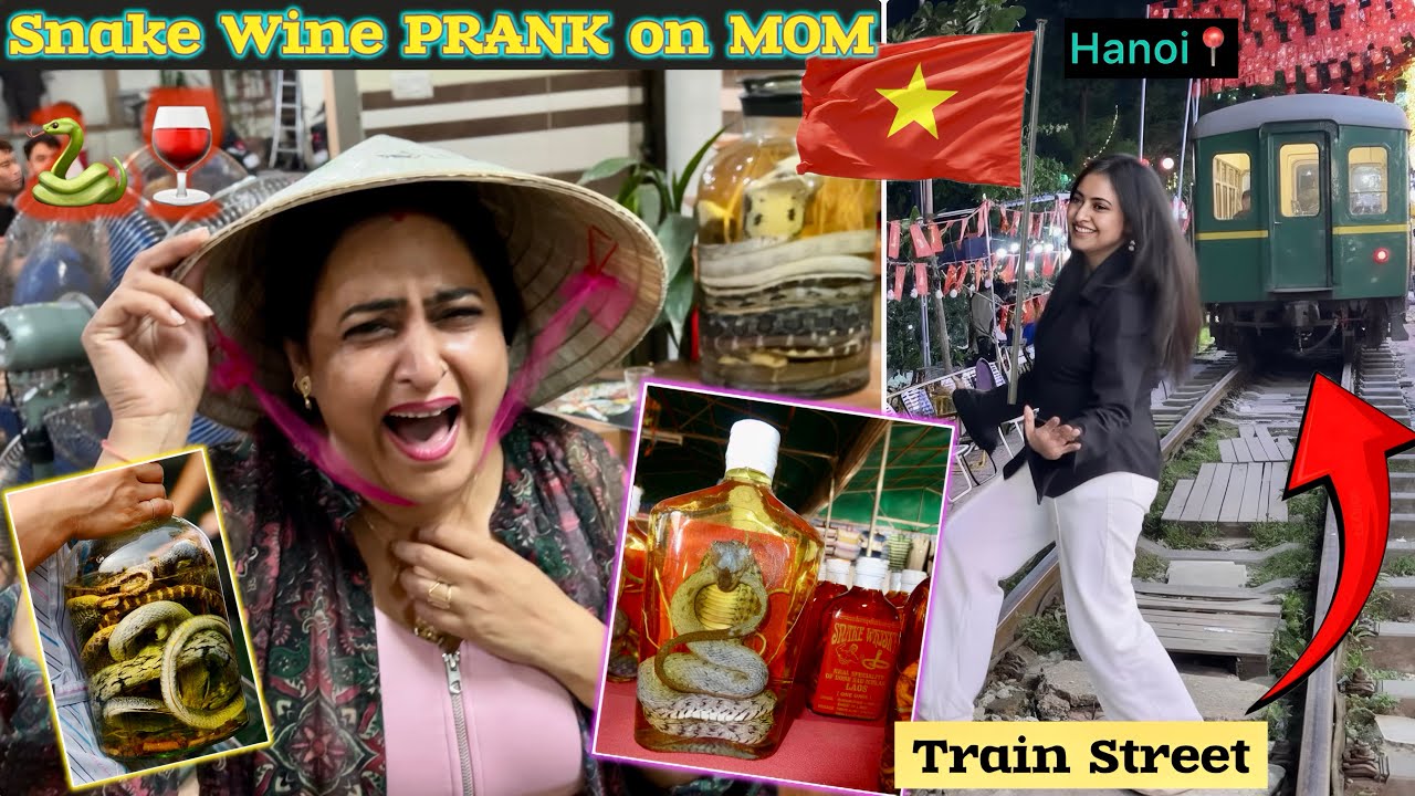 Mummy ko Snake Wine pila di🐍🍷|| PRANK Bhaari pad gaya😂