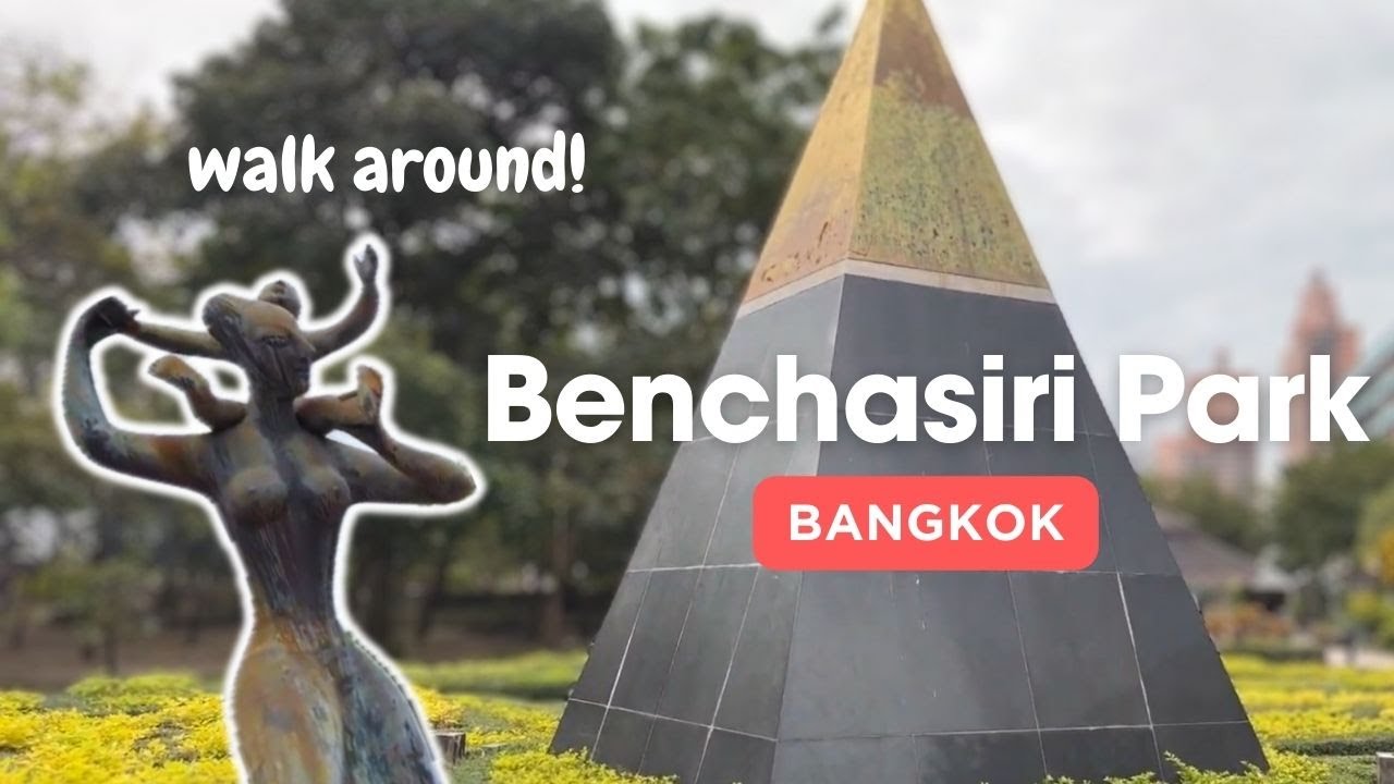 Bangkok Benchasiri Park | A day before Christmas relaxing in the park | XL Journal