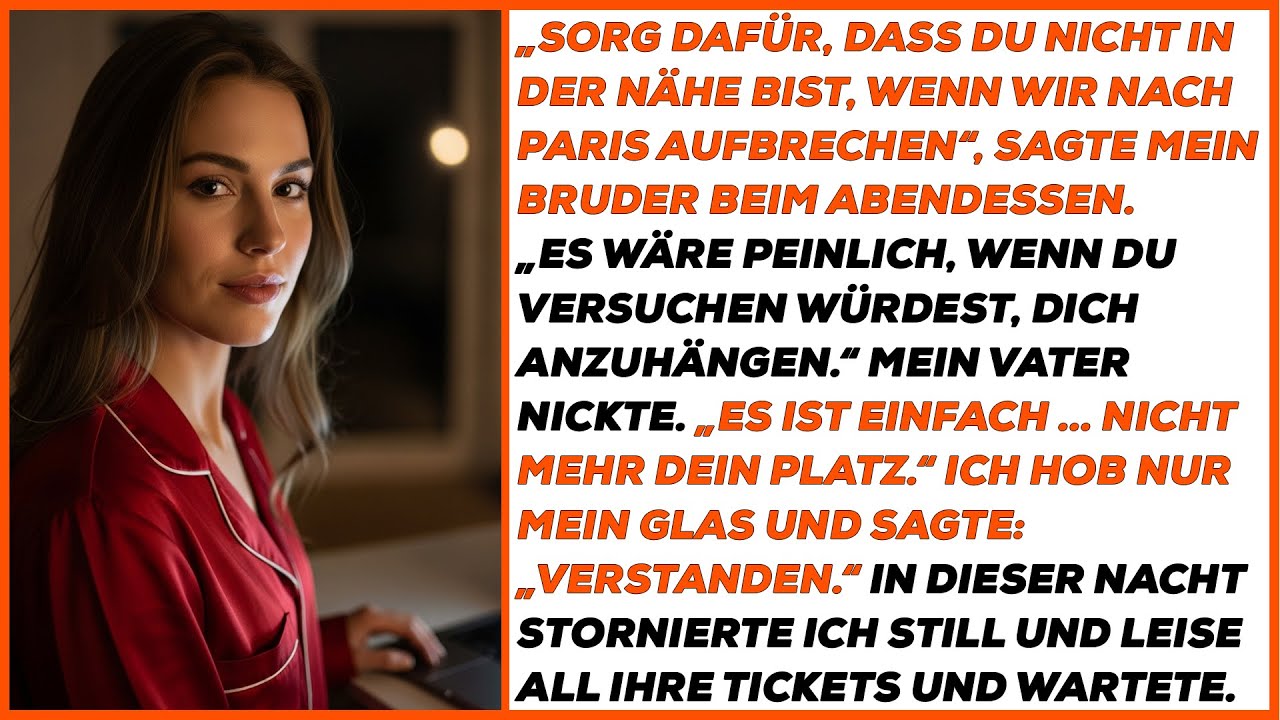 Mein Bruder sagte, ich sei nicht willkommen – in dieser Nacht stornierte ich ihre Reise.